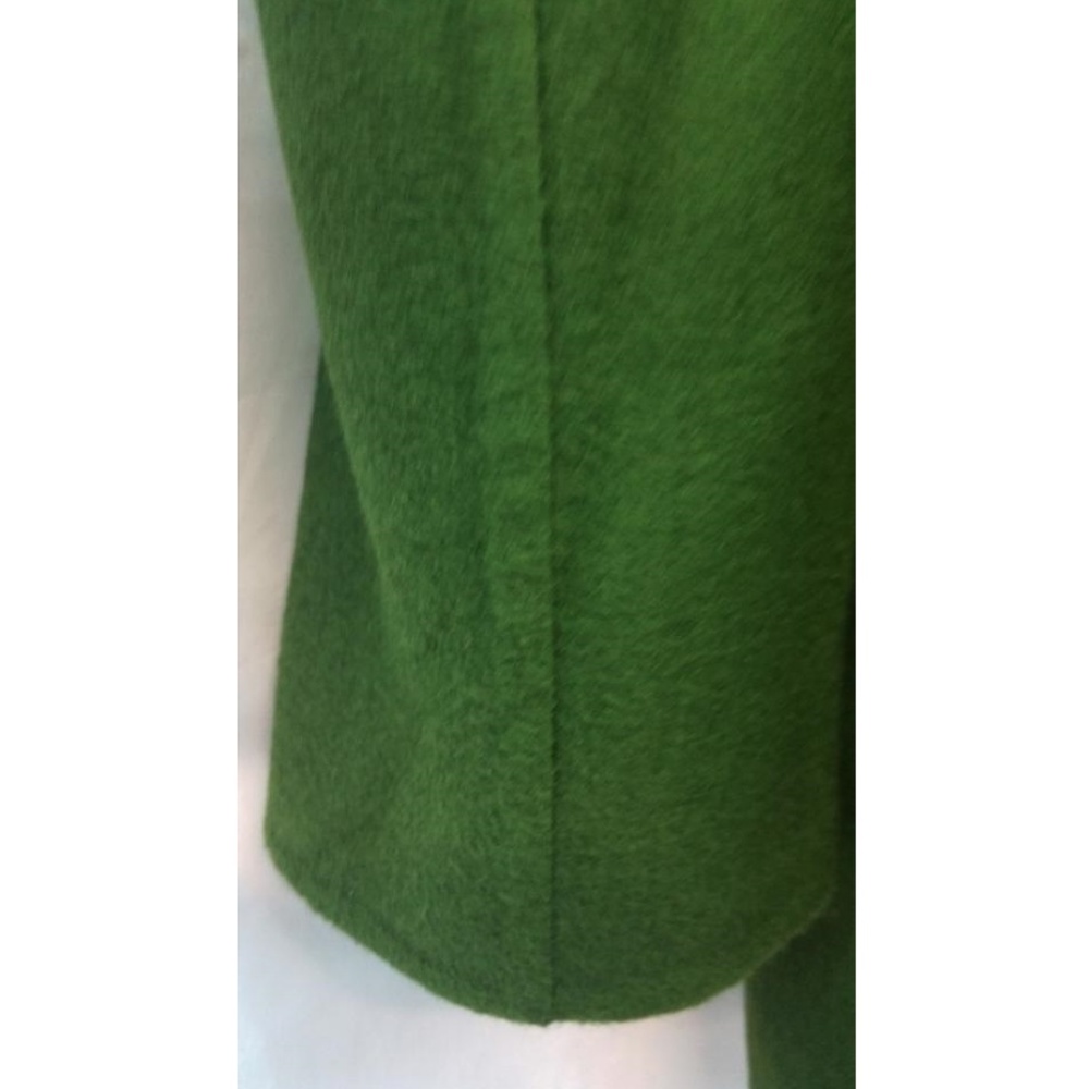 Shamask Forest Green Open Front Wool Jacket 1 - image 4